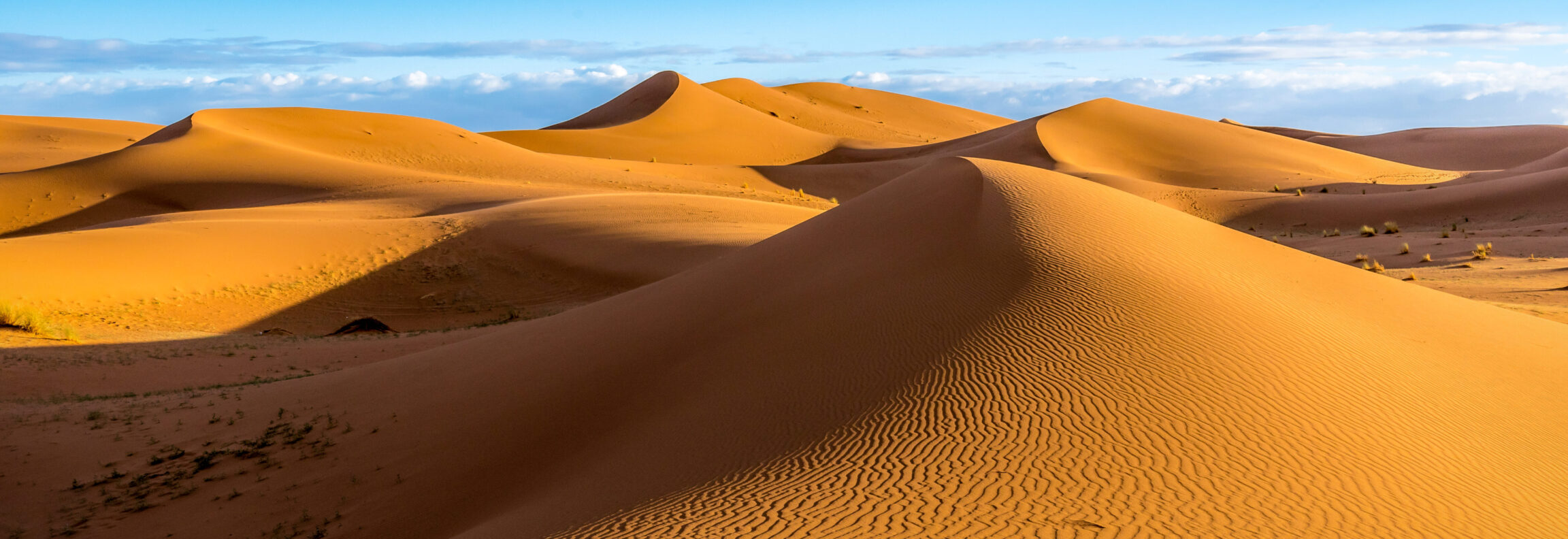 Sand dunes in Erg Chigaga, Morocco